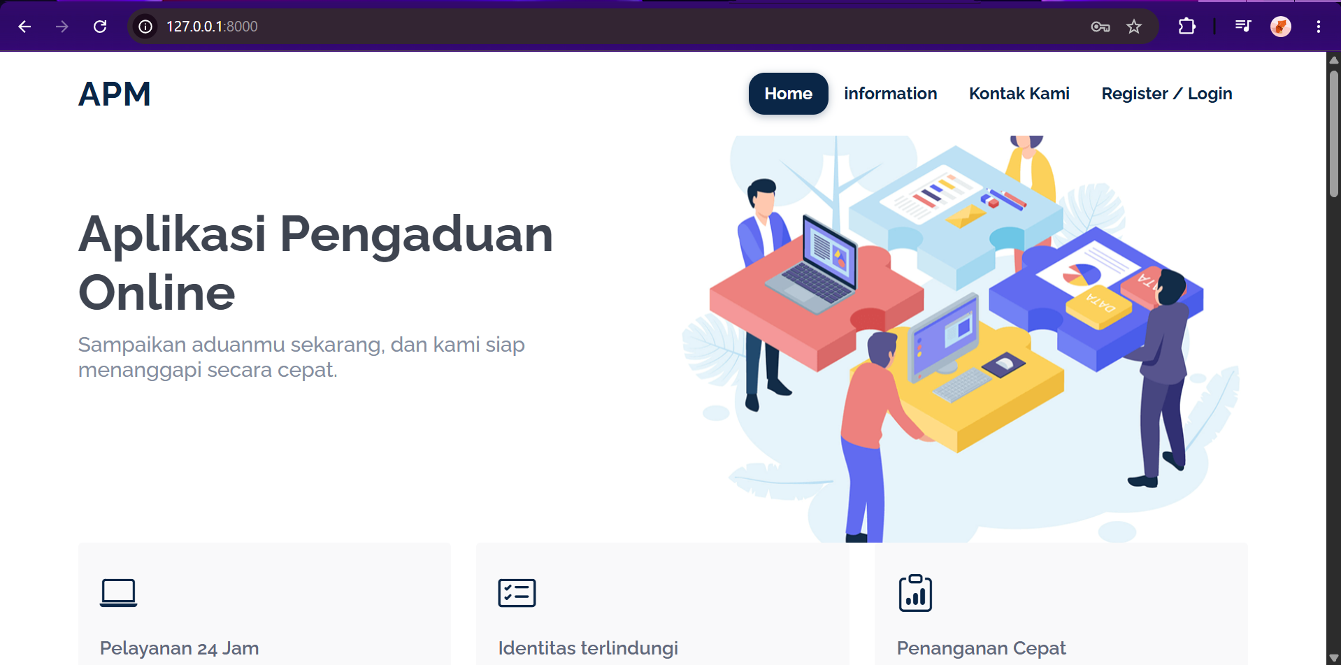 Aplikasi Pengaduan Masyarakat